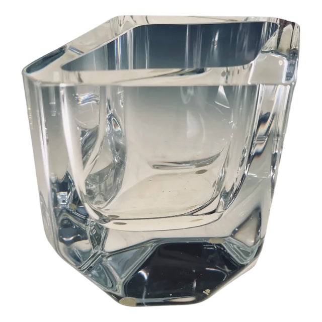 Diamond Vase by Kosta Boda for Sigurd Perrson, 1970s For Sale