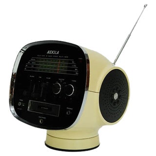 Space Age Model TCM 5500 Solid State 8 Track Stereo Multiband Radio from Audiola Sakura, 1970s For Sale