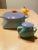 Rare, Never-Used Lindt Stymeist Colorways Serveware Set of 4 - Memphis Postmodern Japan For Sale - Image 11 of 13