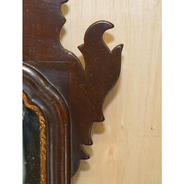 18th Century Georgian Style Mirror in Giltwood, 1880s For Sale - Image 9 of 18