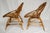 Franco Albini 1950 Franco Albini Style Bamboo Lounge Chairs c. 1950's - A Pair For Sale - Image 4 of 8