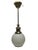 Art Deco Pendant Lamp, Poland, 1950s, in Very Good conditions. Designed 1950 to 1959 European Plug (up to 250V).The wiring...