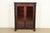 R. J. Horner Style Antique American Empire Flame Mahogany Glass Front Bookcase Cabinet, Circa 1890s For Sale - Image 13 of 13