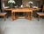 1940s High Quality Cushman Colonial Creations Solid Rock Maple Draw Leaf Table. For Sale - Image 11 of 12