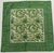 Pair Vintage French Block Print Cotton Pillow Covers, Green Floral Paisley, Paris For Sale - Image 6 of 6