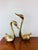 Metal Vintage 1970s Pair of Large Brass Swan Figures / Statues For Sale - Image 7 of 7