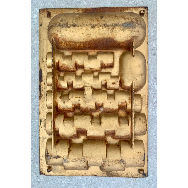 1891 Antique Brutalist, Industrial Lamson Metal With Brass Finish Coin Changer Tray, Vide Poche, Sculpture For Sale - Image 9 of 12