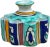 Colorful Moroccan Ceramic Catchall For Sale - Image 9 of 9