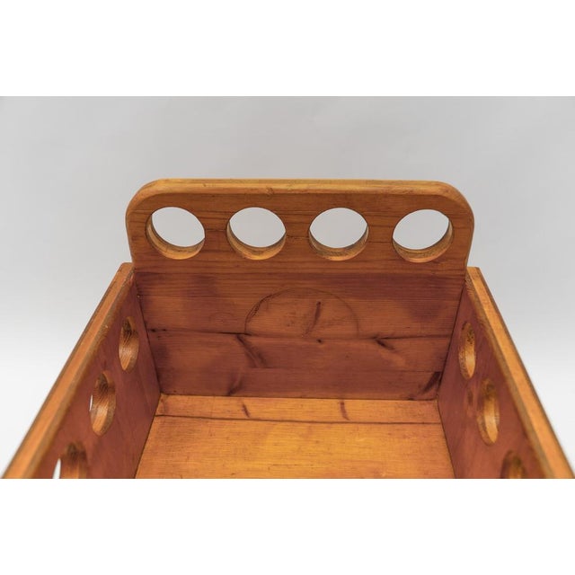 Set of Scandinavian Pine Wood Childs Chair and Bench, 1960s For Sale - Image 14 of 18