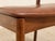 Set of 4 Vintage Danish Modern Rosewood Dining Chairs With Brown Upholstered Seats For Sale - Image 9 of 12
