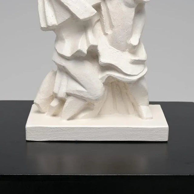 Jan Keustermans, Abstract Sculpture, 1990s, Plaster For Sale - Image 4 of 14