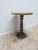 Vintage Brass Faux Paint Marble French Regency Side Table For Sale - Image 11 of 11