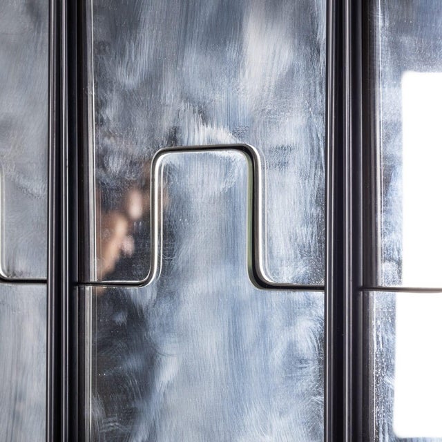 Glass Vintage Italian Modular Gronda Mirror Coat Rack by Luciano Bertoncini for Elco, 1970 For Sale - Image 7 of 15