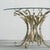 Mid-Century Sheaf of Wheat Coffee with Glass Top from Coco Chanel, 1940s For Sale - Image 9 of 10