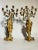 Wood Exceptional 19th Century French Gilt and Silvered Bronze Candelabras - A Pair For Sale - Image 7 of 12