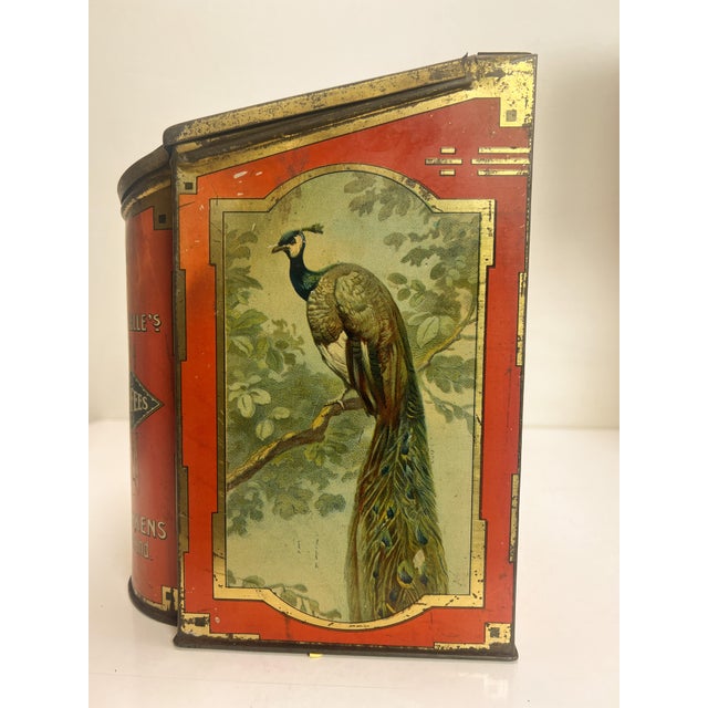 Antique Tin Biscuit from Van Melle, the Netherlands, 1920s For Sale - Image 16 of 18
