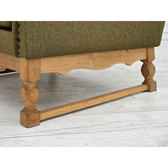 Danish Wingback Chair, 1970s For Sale - Image 13 of 17