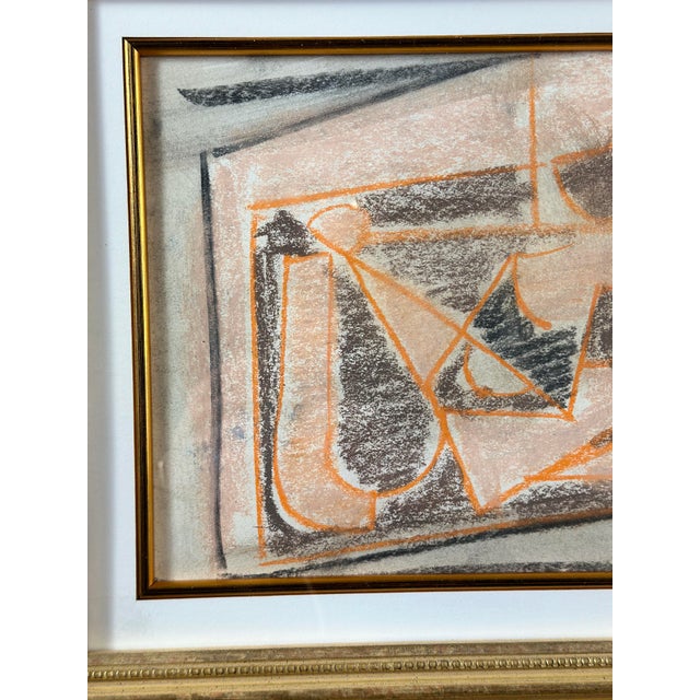 Figurative Lucia Lopez Cubist Figurative Drawing For Sale - Image 3 of 5