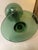 Glass Rare 15" 1930s Empoli Verde Italian Hand-Blown Glass Pedestal Ewer Pitcher For Sale - Image 7 of 12