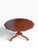 Wood Early 20th Century Antique Octagonal Pedestal Dining Table on Casters For Sale - Image 7 of 16