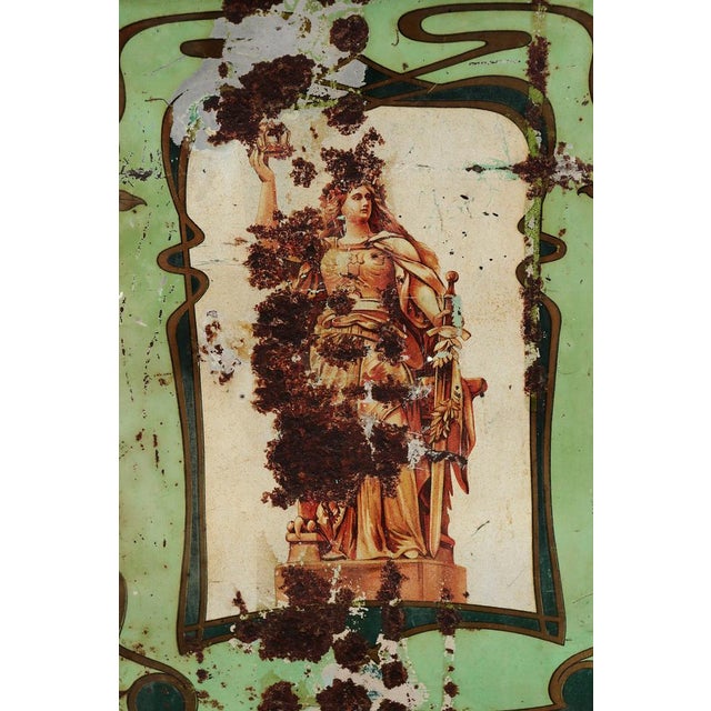 Vintage Bergers Germania-Cacao Storage Tin, Early 20th Century For Sale - Image 10 of 14