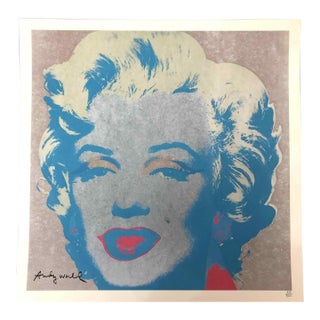 1990s After Andy Warhol "Marylin Monroe" Lithograph For Sale