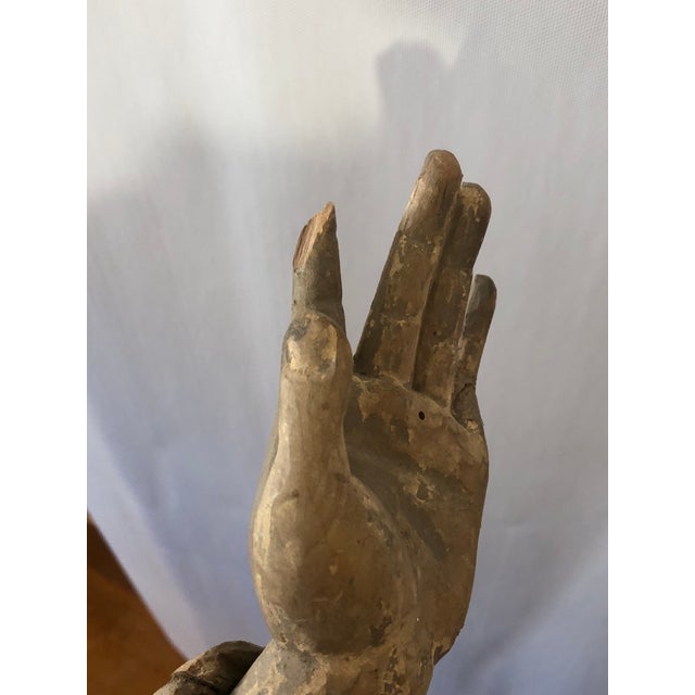 Carved Figurative Sculpture, 1800s, Oakwood For Sale - Image 18 of 18