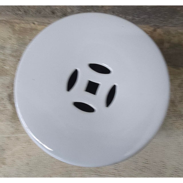 Mid 20th Century Chinese Enameled Ceramic Garden Stool For Sale - Image 5 of 6