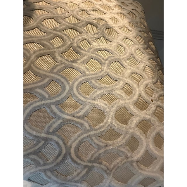 Wood Dixie & Grace Shield‑Back Occasional Chair – Gilt Accents & Custom Upholstery For Sale - Image 7 of 9