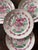 Mid 20th Century Set of Four (4) Pink English Chanticleer Fondeville England 7 7/8” Plates For Sale - Image 5 of 9