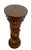 Antique Italian Style Column Bust Plant Stand Pedestal Hand Carved Solid Wood For Sale In Palm Springs - Image 6 of 12