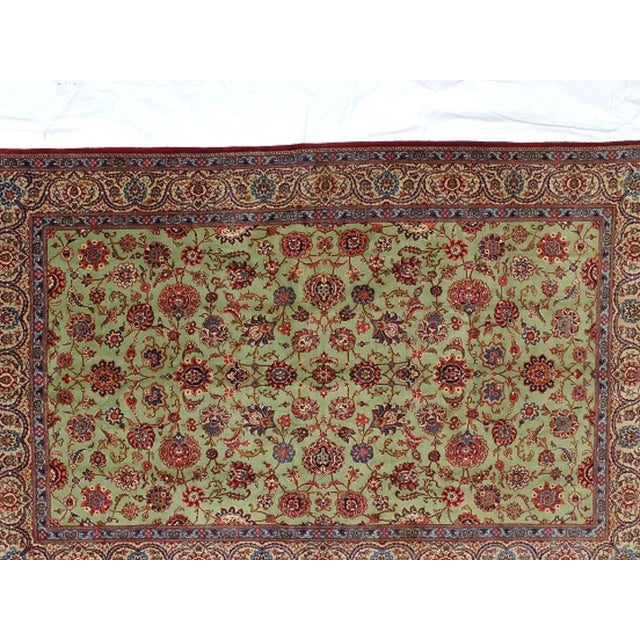 Persian Persian Kork Kashan Rug - 7' X 10'10" For Sale - Image 3 of 7