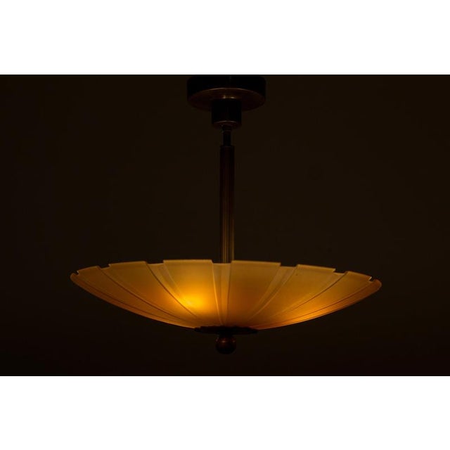 Metal Ceiling Lamp from Malmö Metallvarufabrik For Sale - Image 7 of 11