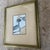 Pair of Original Acrylic Abstract Paintings Matted in Vintage Frames For Sale In Fayetteville, AR - Image 6 of 12