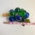 Mid Century Modern 1960s Lucite Grape Cluster Blue & Green For Sale - Image 9 of 11