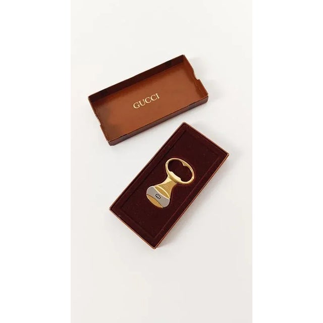Metal Bottle Opener in Original Packaging from Gucci, Italy, 1970s For Sale - Image 7 of 18