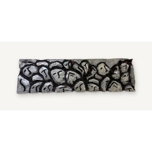 Arturo Rovirosa · Heads (Homage to Juan Sanchez Haro). Metallic acrylic and spray paint on torch-worked foam panel · About...