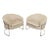 Mid 20th Century Mid-Century Modern Barrel Armchairs Attributed to Milo Baughman - A Pair For Sale