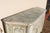 Blue Vintage Hand-Painted Faux Marble Sideboard Buffet Cabinet | Italian Provincial Style | C. 1940s For Sale - Image 8 of 18