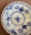 Royal Copenhagan Royal Copenhagen Blue Fluted Full Lace Butter Pat 1004 For Sale - Image 4 of 5