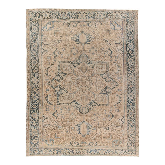 Vintage Rug 10'7 X 13'9 For Sale