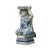 2000 - 2009 Oriental Ceramic Blue White Man Holding Dish Figure For Sale - Image 5 of 7