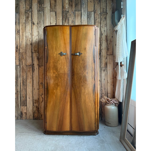 Art Deco English Wardrobe, 1890s For Sale - Image 16 of 18