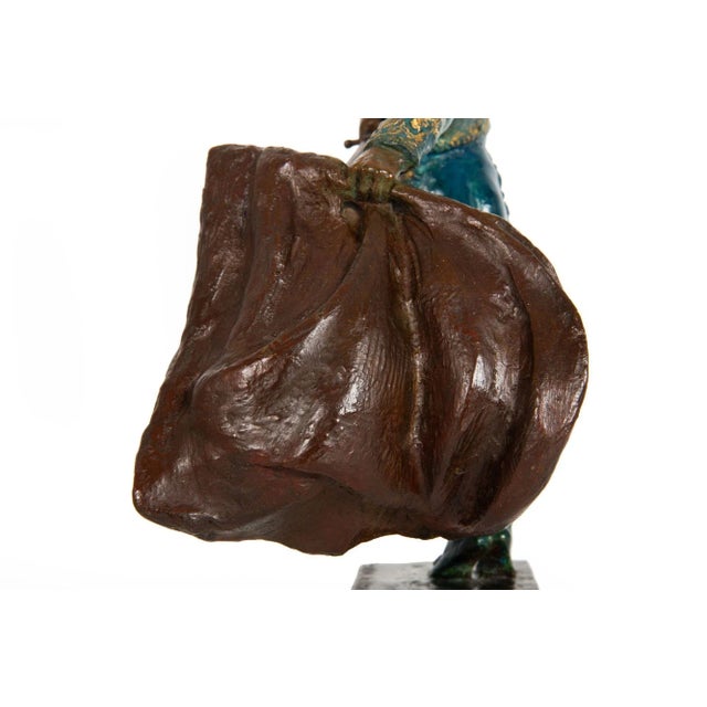American Bronze Sculpture “Matador With Cape” (1953) by Malvina Hoffman For Sale - Image 9 of 12