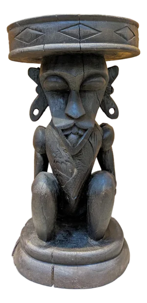 1940s-50s Borneo Ancestral Wood Stool | Dayak Tribe
