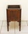 Biedermeier flower tray/stand, circa 1830. Carved oak, with beaded inlays. Brass fittings. Reversibly and expertly...