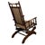 Antique American Beech Rocking Chair, 1890s For Sale - Image 9 of 13