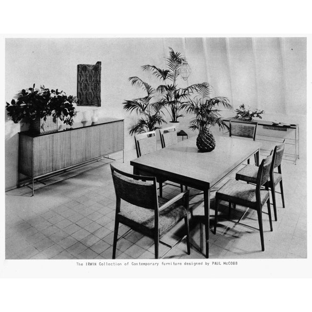 Walnut “Irwin Collection” Dining Chairs by Paul McCobb for Calvin, Circa 1955 - Set of 6 For Sale - Image 14 of 14