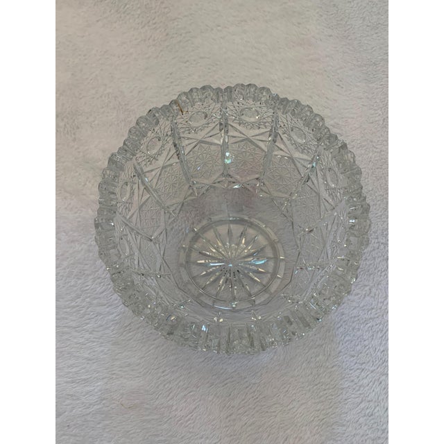 Vintage Mid 20th Century American Cut Glass Small Bowl Chairish