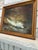Wood Antique Framed Still Life Oil Painting on Canvas-Alexandre Tielens Belgium For Sale - Image 7 of 10